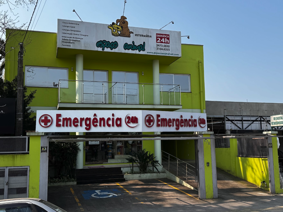 Fachada real da Espaço Animal